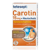 TETESEPT Carotin 15 mg+Hautschutz Filmtabletten - 30St