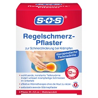 SOS REGELSCHMERZ-Pflaster - 2St