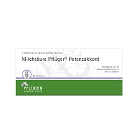 MILCHSÄURE Pflüger Potenzakkord Inj.-Lsg.Amp. - 10St