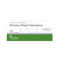 MILCHSÄURE Pflüger Potenzakkord Inj.-Lsg.Amp. - 50St