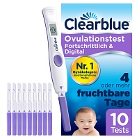 CLEARBLUE Ovulationstest fortschrittlich & digital - 10St