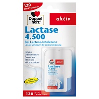 DOPPELHERZ Lactase 4.500 Tabletten - 120St