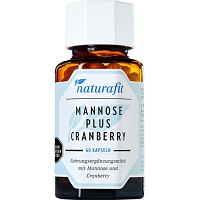 NATURAFIT Mannose plus Cranberry Kapseln - 60St