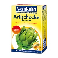 ZIRKULIN Artischocke plus Enzian Tabletten - 100St