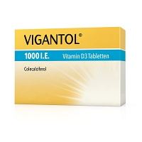 VIGANTOL 1.000 I.E. Vitamin D3 Tabletten - 50St