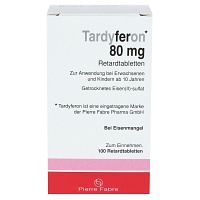TARDYFERON Depot-Eisen(II)-sulfat 80 mg Retardtab. - 100St
