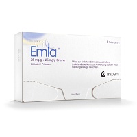 EMLA 25 mg/g + 25 mg/g Creme + 12 Tegaderm Pfl. - 5X5g