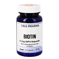BIOTIN 5 mg GPH Kapseln - 30St
