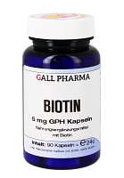 BIOTIN 5 mg GPH Kapseln - 90St