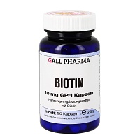 BIOTIN 10 mg GPH Kapseln - 90St
