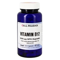 VITAMIN B12 500 µg GPH Kapseln - 120St