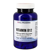 VITAMIN B12 500 µg GPH Kapseln - 180St