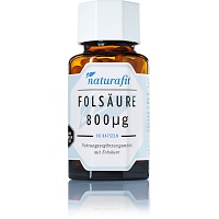 NATURAFIT Folsäure 800 µg Kapseln - 90St