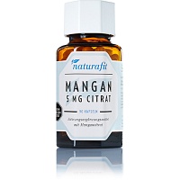NATURAFIT Mangan 5 mg Citrat Kapseln - 90St
