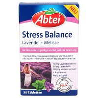 ABTEI Stress Balance Lavendel+Melisse Tabletten