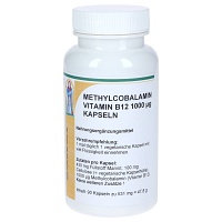 METHYLCOBALAMIN 1000 µg Vitamin B12 Kapseln - 90St