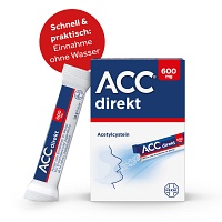 ACC direkt 600 mg Pulver zum Einnehmen im Beutel - 10St