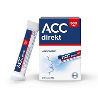ACC direkt 600 mg Pulver zum Einnehmen im Beutel - 20St