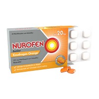 NUROFEN Junior Kaudragee Orange 100 mg