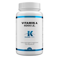 VITAMIN A 4000 I.U. KLEAN LABS Kapseln - 100St