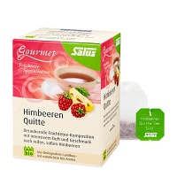 HIMBEEREN Quitte Gourmet Früchtetee Bio Salus Fbtl - 15St