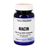 NIACIN 500 mg GPH Kapseln - 60St