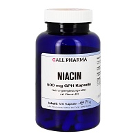 NIACIN 500 mg GPH Kapseln - 120St
