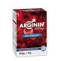 ARGININ 500 mg Plus Kapseln - 90St
