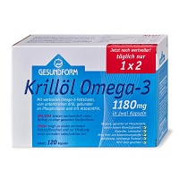 GESUNDFORM Krillöl 1180 mg Antarktis Kapseln - 120St