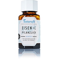 NATURAFIT Eisen plus C pflanzlich Kapseln - 60St