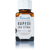 NATURAFIT Kupfer 2 mg Citrat Kapseln - 90St