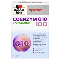 DOPPELHERZ Coenzym Q10 100+Vitamine system Kapseln - 60St