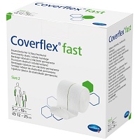 COVERFLEX fast Schlauchverb.Gr.2 5 cmx10 m weiß - 1St