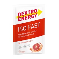 DEXTRO ENERGY Sports Nutr.IsoFast Plv.red Orange - 56g