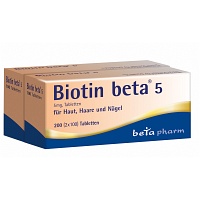 BIOTIN BETA 5 Tabletten - 200St