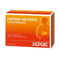 HEPAR HEVERT Lebertabletten - 100St