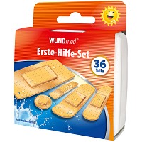 ERSTE HILFE KASTEN 36teilig wasserfeste Pflaster - 1St