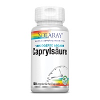 CAPRYLSÄURE Solaray Kapseln - 100St