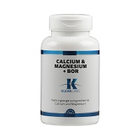 CALCIUM & MAGNESIUM+Bor KLEAN LABS Tabletten - 100St