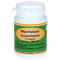 WACHTELEIER lyophilisiert Supplementa Kapseln - 120St