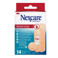 NEXCARE blood-stop Pflasterstrips - 14St