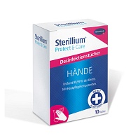 STERILLIUM Protect & Care Hände Desinfekt.tücher - 10St