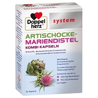 DOPPELHERZ Artischocke-Mariendistel system Weichk. - 60St