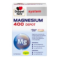 DOPPELHERZ Magnesium 400 Depot system Tabletten - 60St