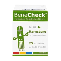 BENECHECK Harnsäure-Teststreifen BK-U1 - 1X25St