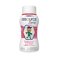 RESOURCE Junior Erdbeer-Geschmack flüssig - 6X4X200ml