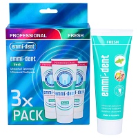 EMMI-DENT Ultraschall Zahncreme fresh Set - 3St