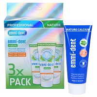 EMMI-DENT Ultraschall Zahncreme nature Set - 3St