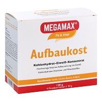 MEGAMAX Aufbaukost 4 Sorten Pulver - 4X30g