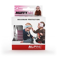 ALPINE MUFFY Ohrenschützer Baby rosa - 1St